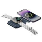 【bazic】GoMag Trio Plus 三合一便攜式折疊磁吸無線充電座