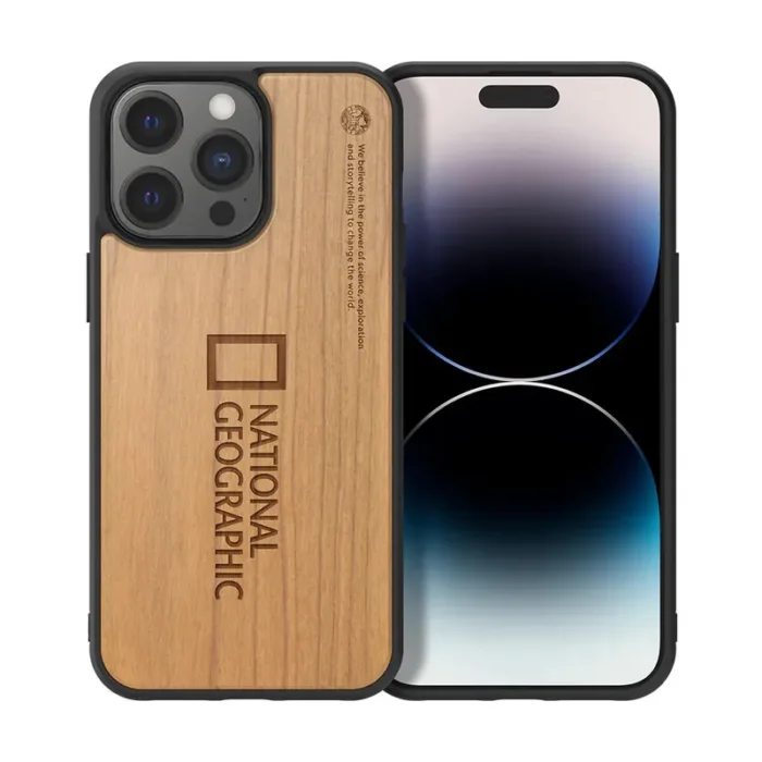 【國家地理】NatGeo Nature Wood iPhone 磁吸木質保護殼