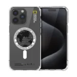 【國家地理】NatGeo Rugged iPhone 磁吸防摔保護殼｜全球印章白