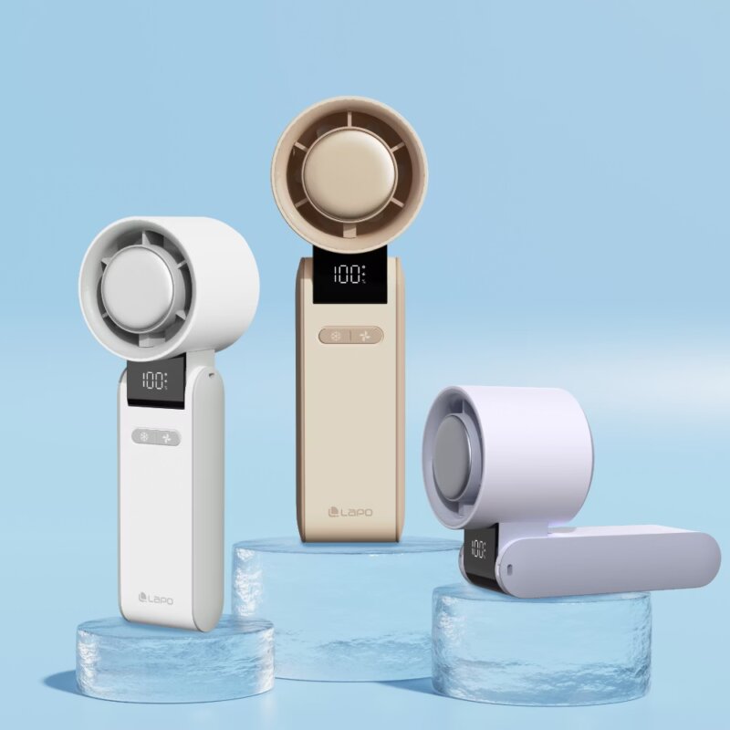 【LaPO】製冷高速可折疊隨身風扇 LF-C01(預購商品6/9陸續出貨)