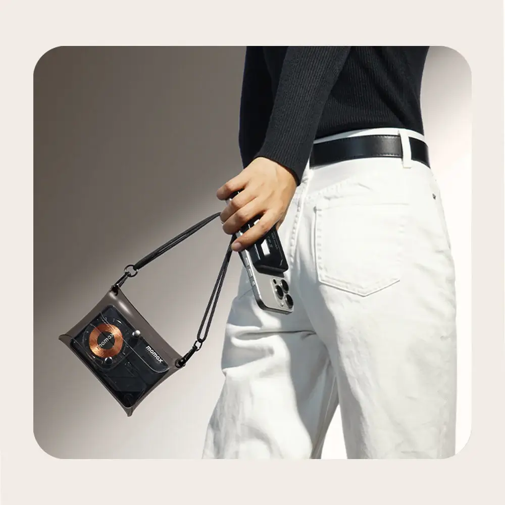 【Momax 摩米士】P1-Power X Pro+ 10000mAh 磁吸內建USB-C線行動電源-附支架|CCC 認證 & WH 標示 【Momax 摩米士】P1-Power X Pro+ 10000mAh 磁吸內建USB-C線行動電源-附支架|CCC 認證 & WH 標示