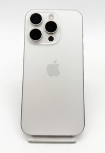 【嚴選二手機】Apple iPhone 15 Pro 128G 白色鈦金屬 #02953 (複製)